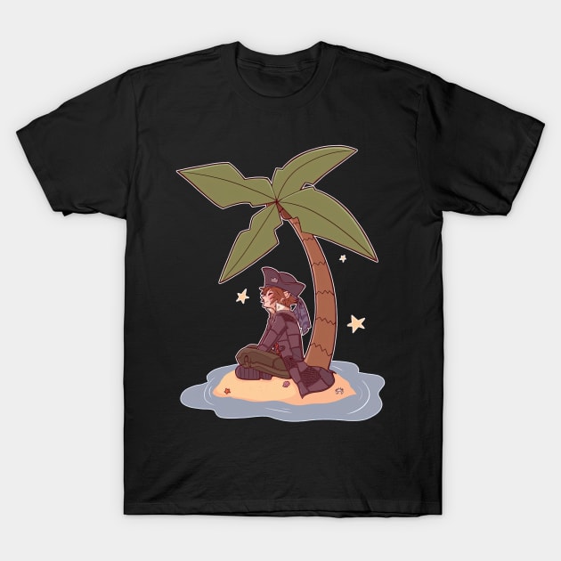 Pirate Island T-Shirt by TaivalkonAriel
